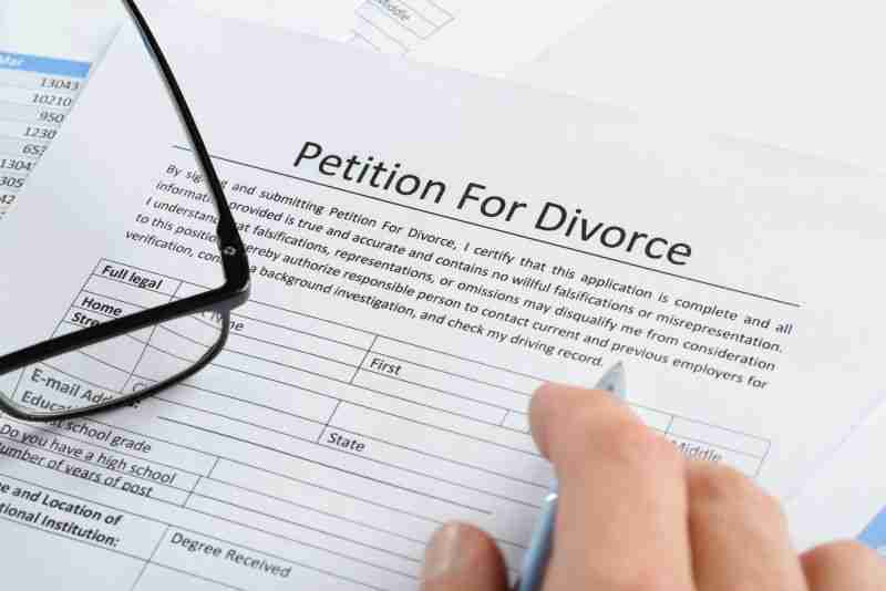 Petition for divorce