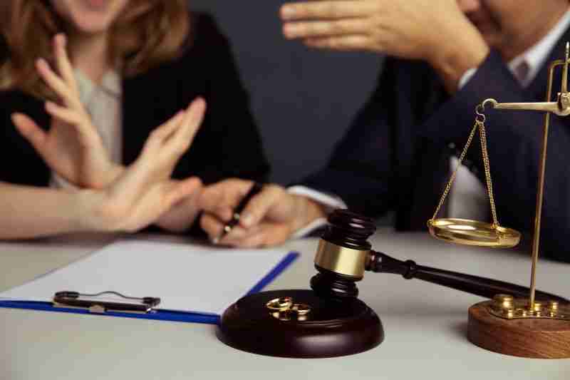 judge granting divorce