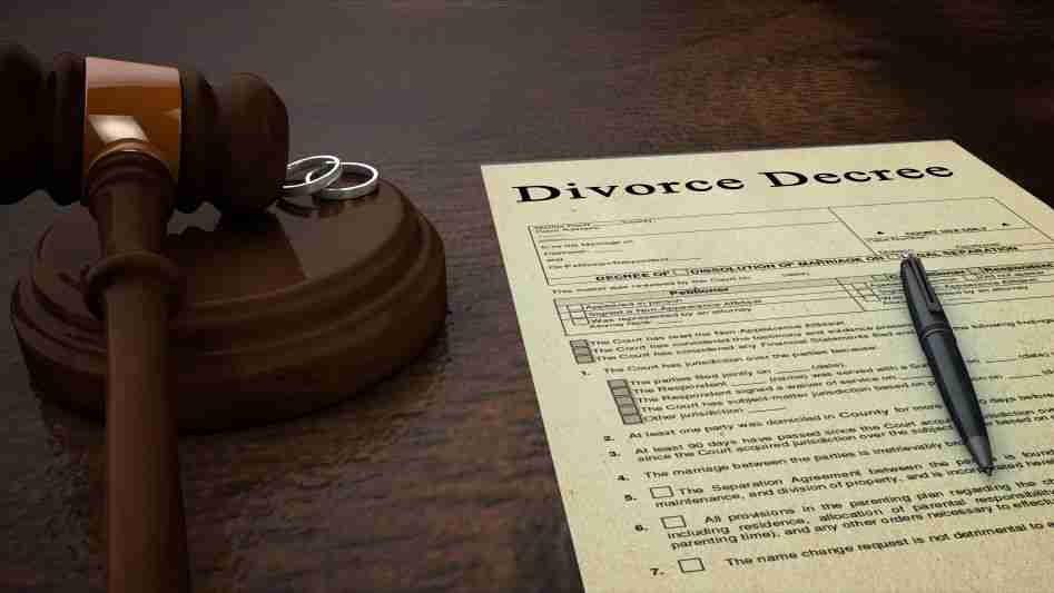 divorce documents