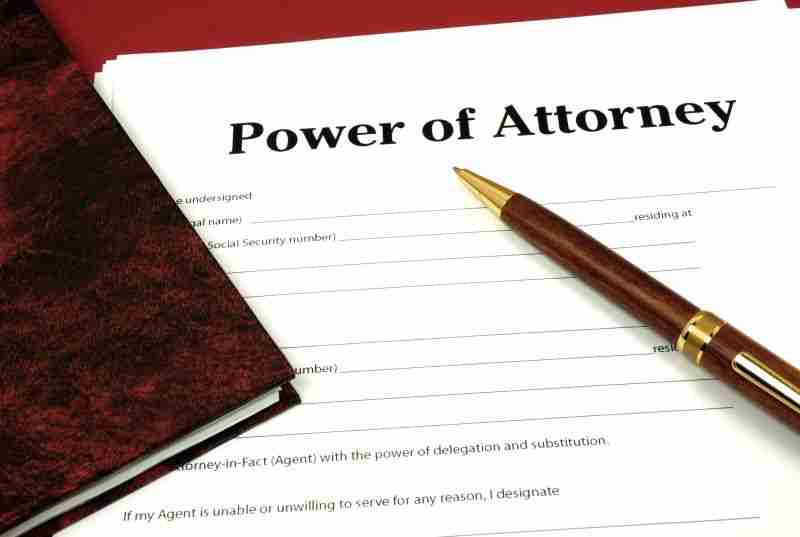 Power of attorney documents