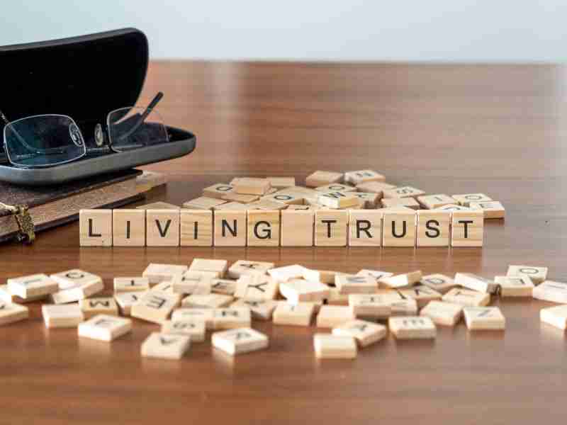 living trust on blocks